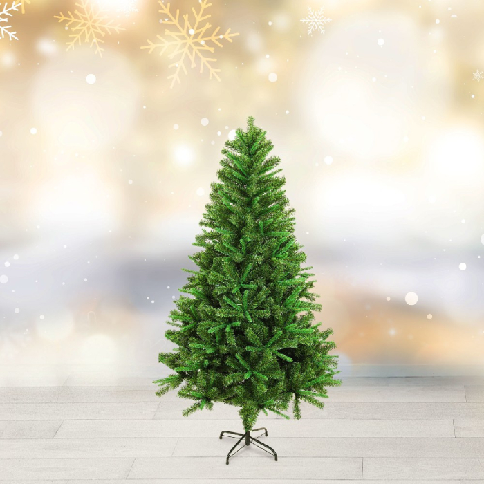 Brad artificial – 150 cm – 3D – verde bicolor – PVC [2]