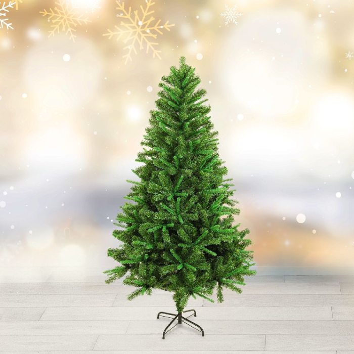Brad artificial – 180 cm – 3D – verde bicolor – PVC [2]