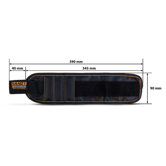 Brăţară magnetică pentru șuruburi - 35 x 9 cm [3]