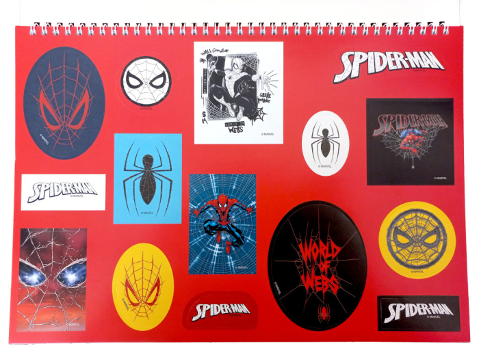 Caiet de schițe A/4 cu spirală Omul Păianjen, 40 de pagini [3]