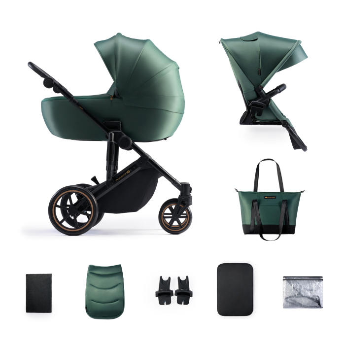 CARUCIOR 2 IN 1 KINDERKRAFT PRIME 2, DARK GREEN [1]