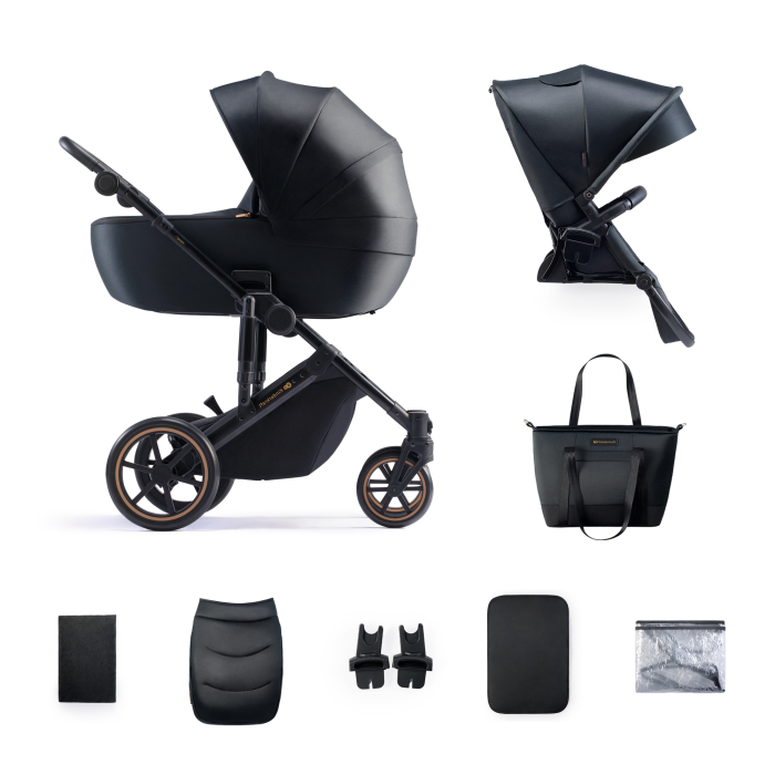 CARUCIOR 2 IN 1 KINDERKRAFT PRIME 2, VENEZIAN BLACK [1]
