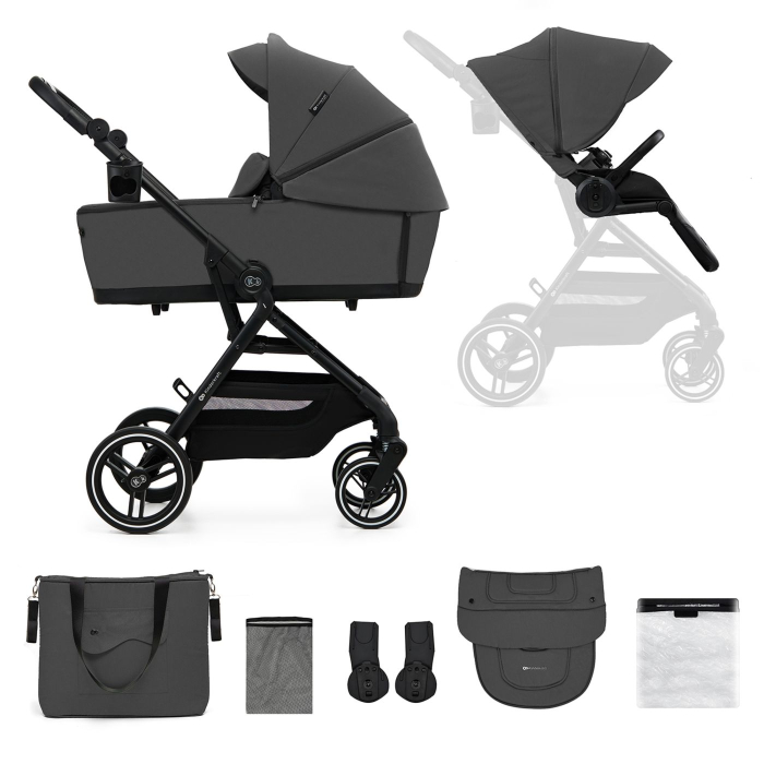 CARUCIOR KINDERKRAFT YOXI 2IN1, MOONLIGHT GREY [2]