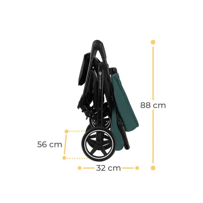 CARUCIOR SPORT KINDERKRAFT ROUTE, EMERALD GREEN [4]