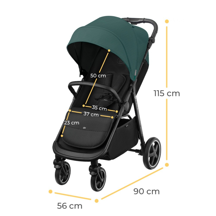 CARUCIOR SPORT KINDERKRAFT ROUTE, EMERALD GREEN [2]