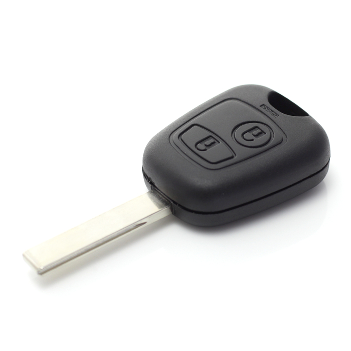 Citroen / Peugeot - carcasă cheie cu 2 butoane [7]