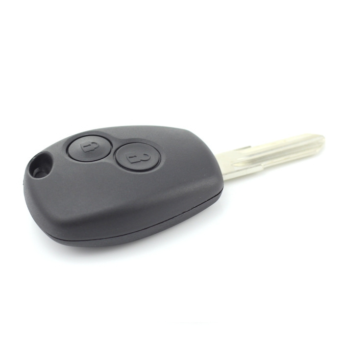 Dacia / Renault - Carcasa cheie cu 2 butoane și suport inox pentru baterie [7]