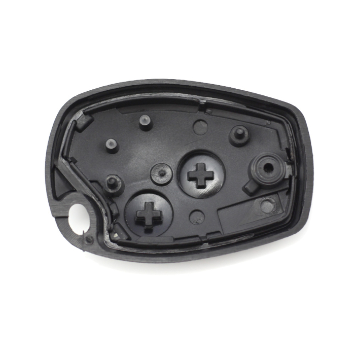 Dacia / Renault - Carcasa cheie cu 2 butoane și suport inox pentru baterie [5]