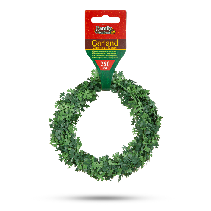 Decor de Craciun - ghirlanda verde - 2,5 m [3]