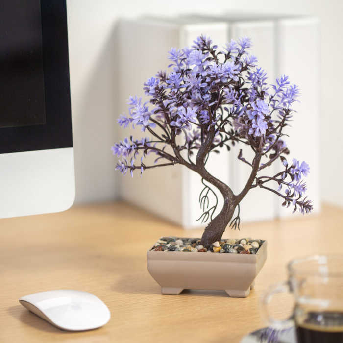 Decor plante artificiale - bonsai - 18 x 24 cm - 4 tipuri [1]