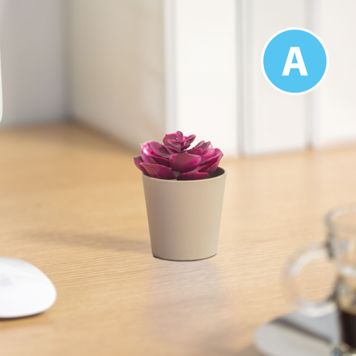 Decor plante artificiale - în ghiveci - 6 x 9 cm - 6 tipuri [4]