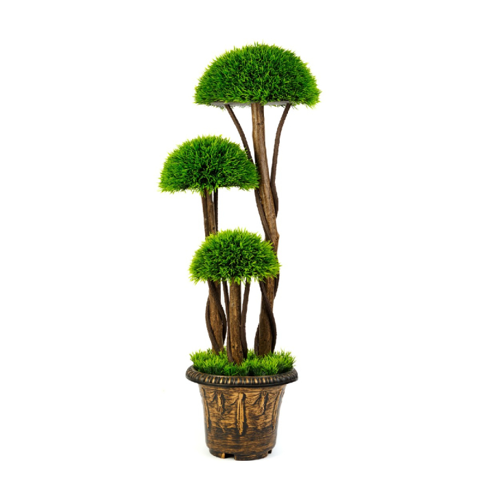 Decoratiune cu plantă artificială - Arbust Boxwood sferic - 90 cm [1]