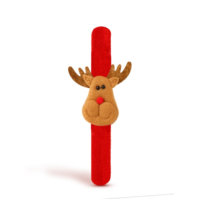 Decorațiune de Crăciun – brățară / accesoriu pentru coc – ren – 21 x 8 cm [4]