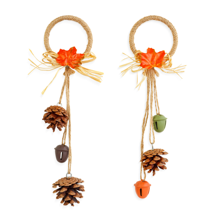 Decorațiune de toamnă – coroniță pentru ușă – 2 modele – 30,5 cm [1]