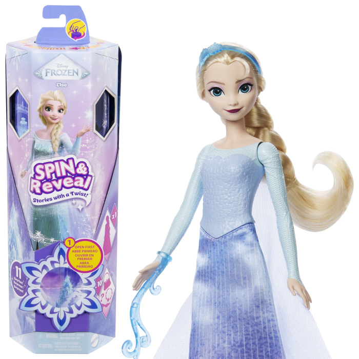 DISNEY FROZEN SPIN AND REVEAL PAPUSA ELSA [7]
