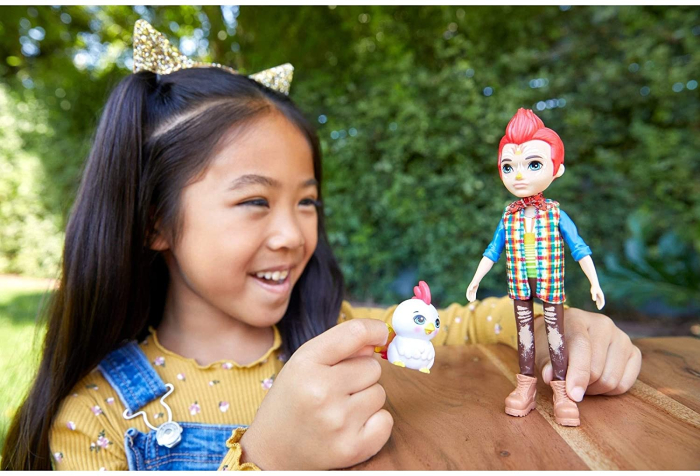 ENCHANTIMALS PAPUSI SI ANIMALUTE REDWARD ROOSTER SI CLUCK [3]