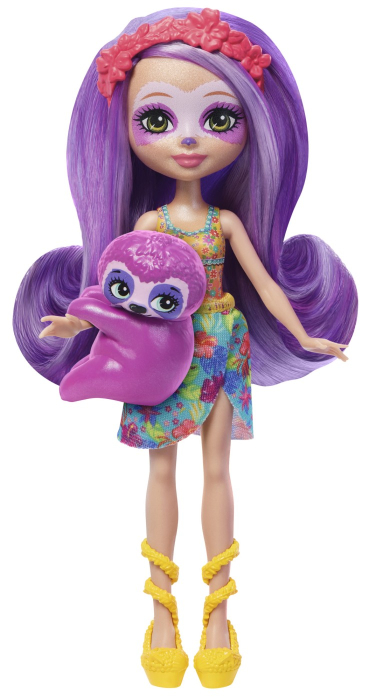 ENCHANTIMALS PAPUSI SI ANIMALUTE SABINDRA SLOTH SI HANG [2]