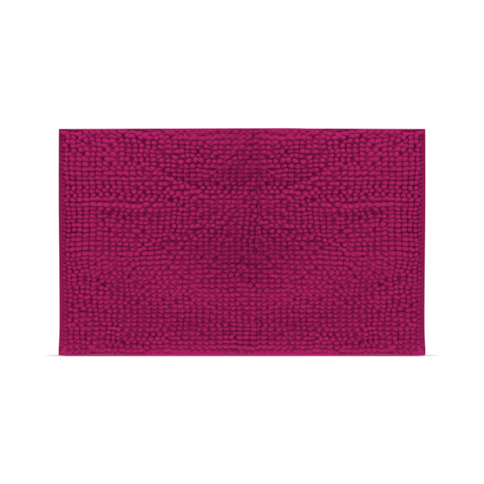 Family - Covor de baie cu fire lungi - Grena - 60 x 40 cm [2]