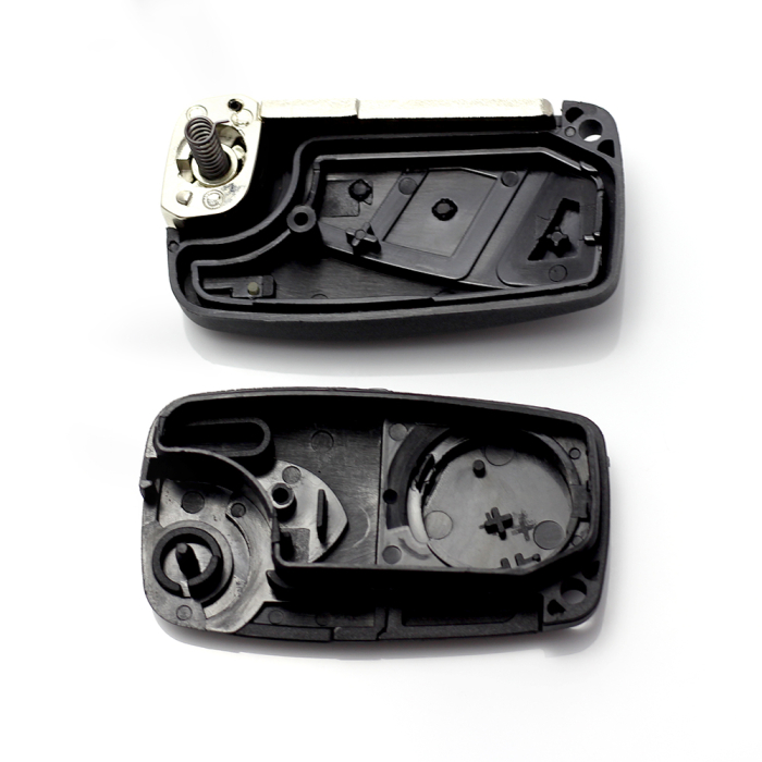 Fiat - Carcasa cheie tip briceag, 3 butoane, negru [2]