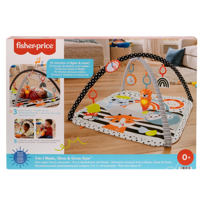FISHER PRICE SALTEA MUZICALA 3 IN 1 CU CENTRU DE ACTIVITATI [1]