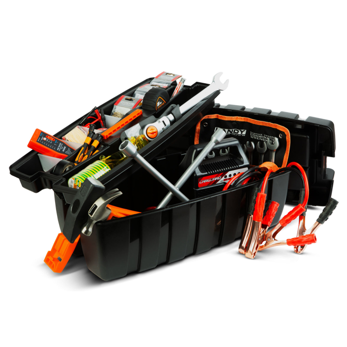 Geantă de scule din plastic cu 1 tavă - 55 x 27 x 23 cm [2]