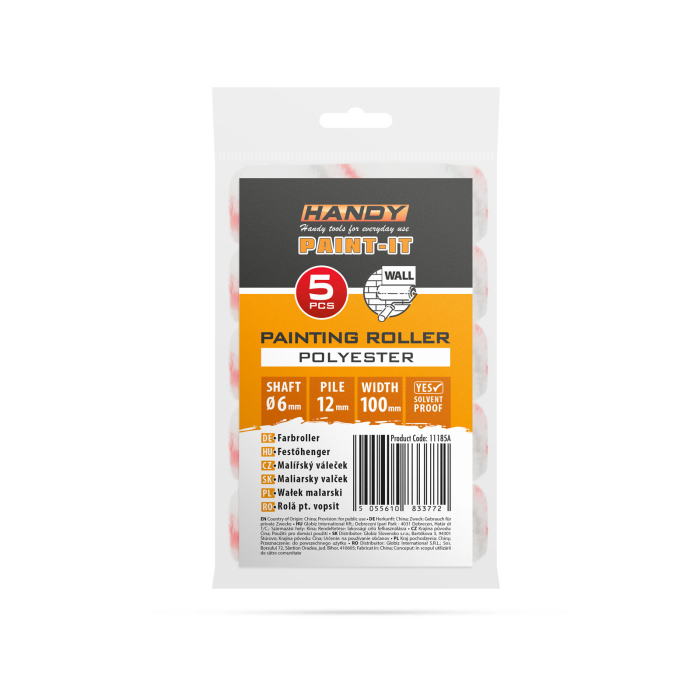 HANDY - Rolă pentru vopsit - poliester - 100 mm 5 buc. /pachet [2]