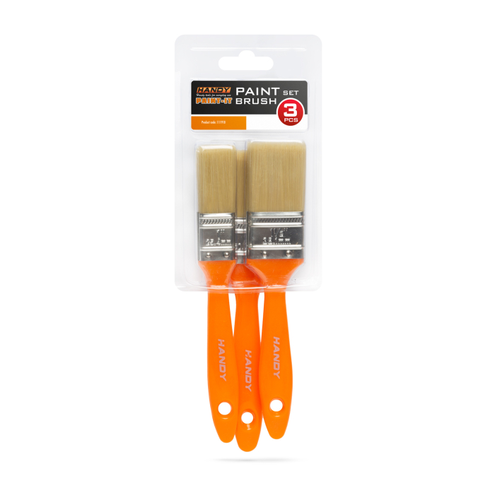 HANDY - Set pensule, cu mâner material plastic - 3 piese 1" / 1,5" / 2" [2]