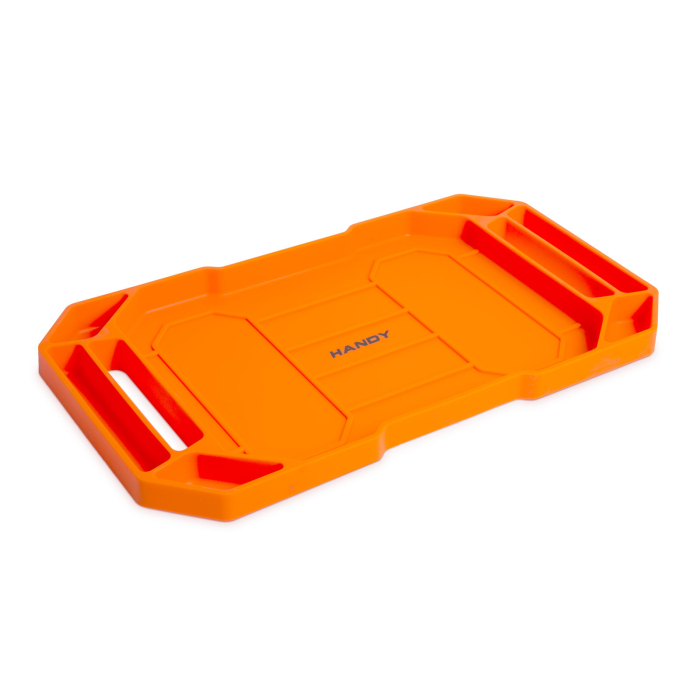 HANDY - Tavă cauciuc pentru unelte, cu compartimente şi mâner - 53 x 29,5 x 3,5 cm [1]
