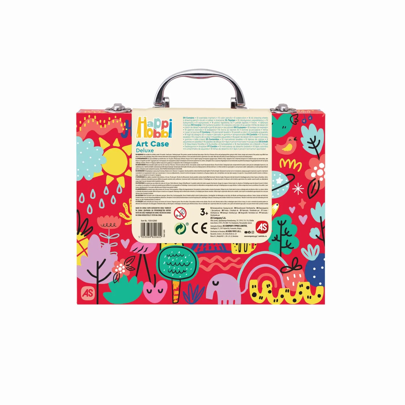 HAPPI HOBBI ART CASE SET DE DESEN DELUXE CU 50 DE ACCESORII LUMEA MEA [5]