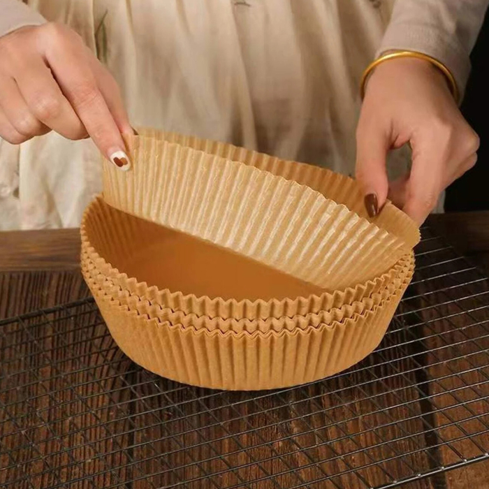 Hartie de copt pentru friteuza cu aer - rotunda - 23 cm - 50 buc/pachet [7]