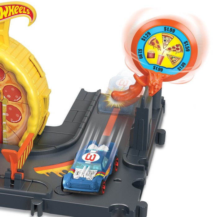 HOT WHEELS CITY EXPLORER SPEEDY PIZZA PICK UP [8]