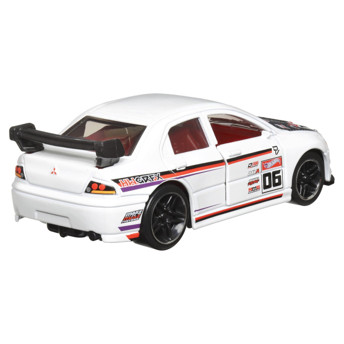 HOT WHEELS MASINUTA METALICA CU SISTEM PULL BACK LANCER EVOLUTION IX SCARA 1:43 [5]