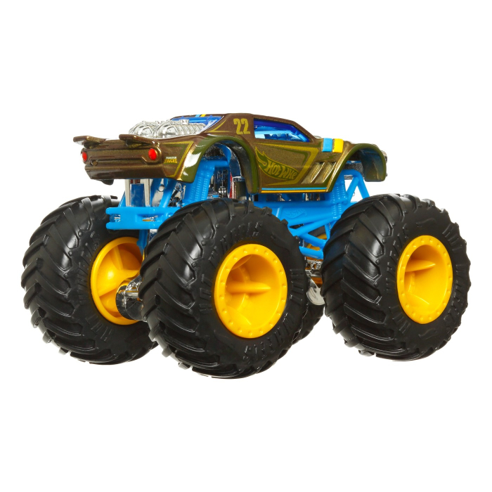 HOT WHEELS MONSTER TRUCK CAMION NIGHT SHIFTER CU CULORI SCHIMBATOARE SCARA 1:64 [4]