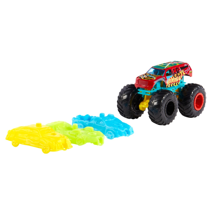 HOT WHEELS MONSTER TRUCKS SET BLAST STATION  [5]