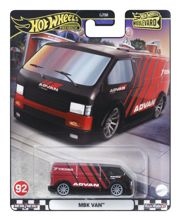 HOT WHEELS PREMIUM BOULEVARD MASINUTA METALICA MBK VAN SCARA 1:64 [1]