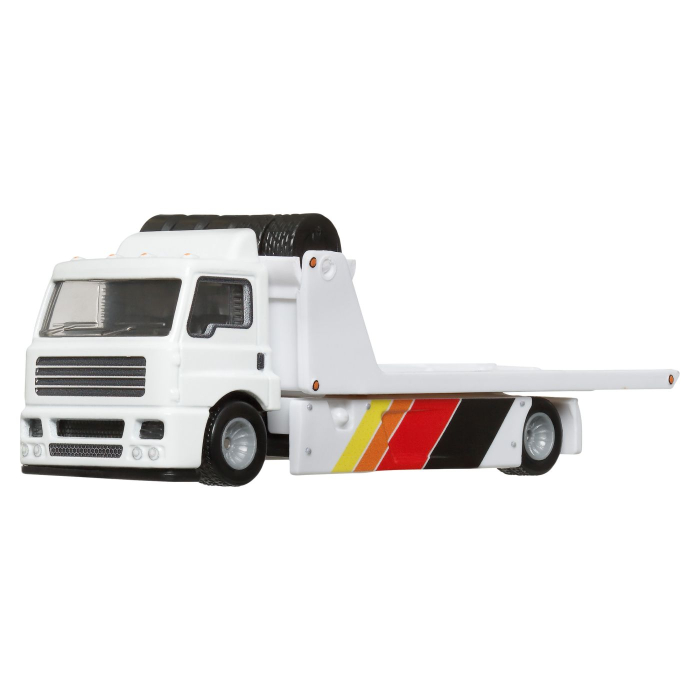 HOT WHEELS TRANSPORTATOR FLEET STREET CU MASINUTA TOYOTA OFF ROAD TRUCK SCARA 1:64 [8]