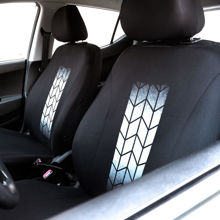 Huse universale pentru scaune auto - negre - CARGUARD [2]