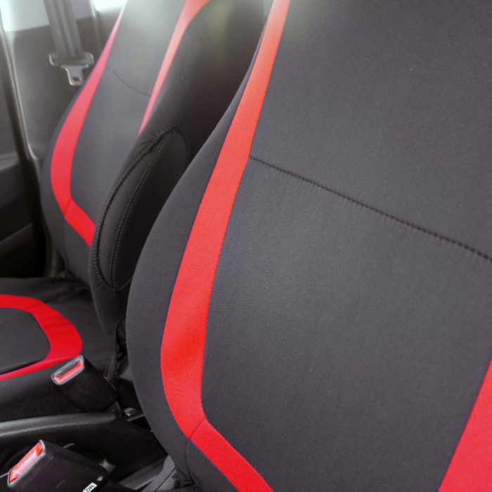 Huse universale pentru scaune auto - roșii - CARGUARD [3]