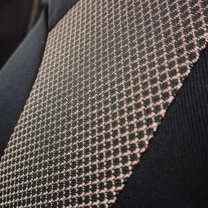 Huse universale premium pentru scaune auto bej+negru - CARGUARD [4]