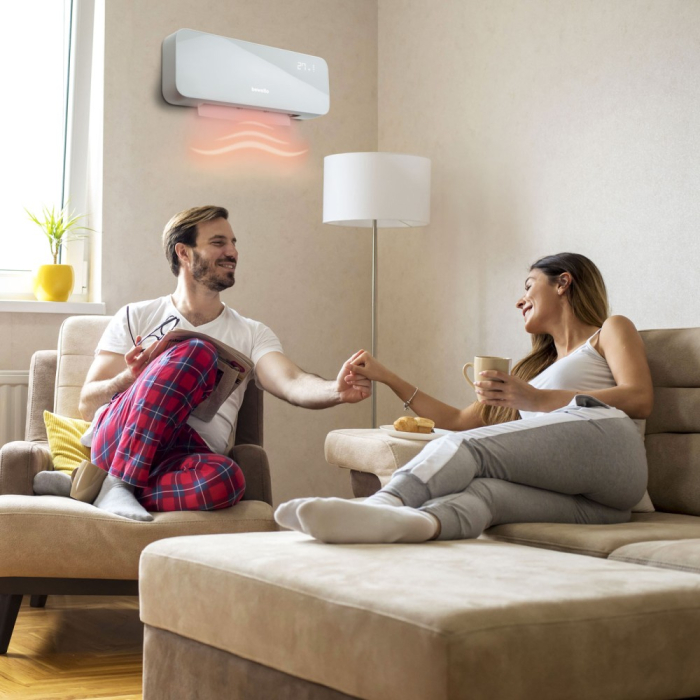 Încălzitor inteligent de perete Bewello - 1000/2000W - Tuya - 220 - 240V - opal [2]
