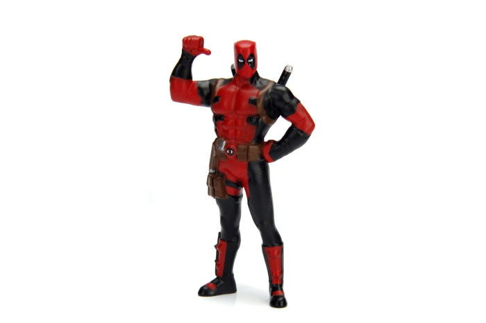 JADA MARVEL SET CAMIONUL DE MANCARE SCARA 1:24 SI FIGURINA METALICA DEADPOOL [8]