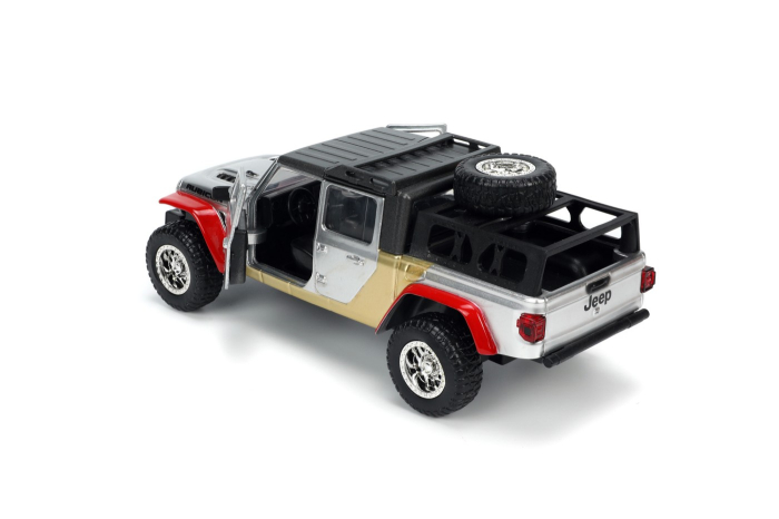 JADA MARVEL SET MASINUTA METALICA JEEP GLADIATOR SCARA 1:32 SI FIGURINA DIN METAL COLOSSUS [7]
