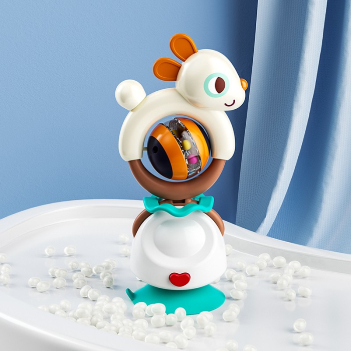 JUCARIE BEBE CU VENTUZA SI ZORNAITOARE IEPURAS [3]