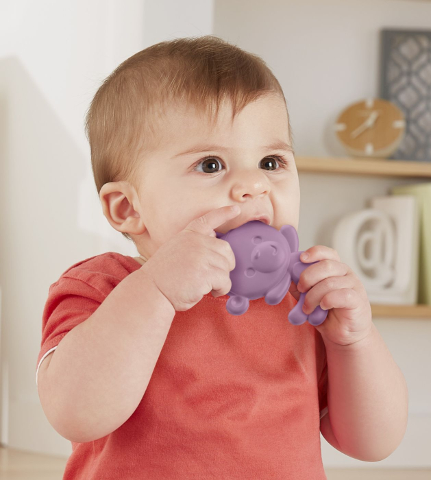 JUCARIE DENTITIE PENTRU BEBELUSI MAIMUTICA MOV [3]