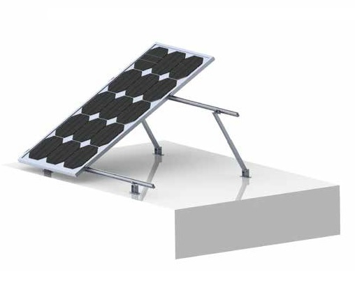 Kit complet de montaj pentru 2 panouri - Reglabil 15-30° [1]