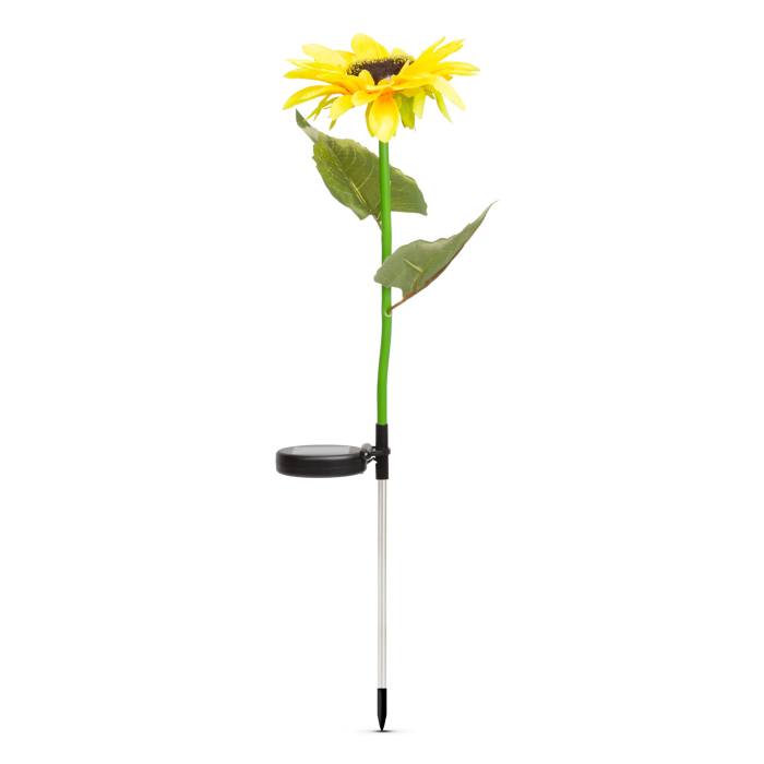 Lampă solară floarea soarelui- 75 cm - 8 LED alb cald [2]