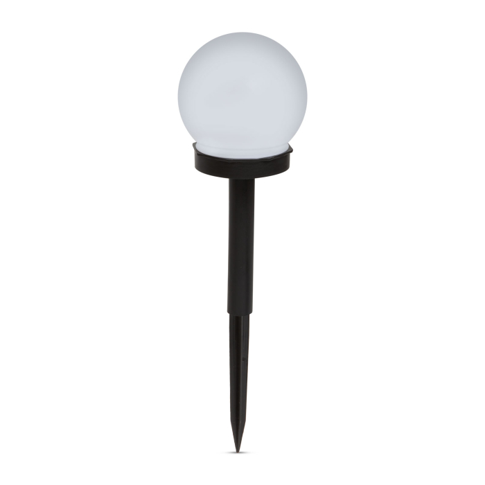 Lampa solara LED - sferică, alb rece - Ø10 cm [2]