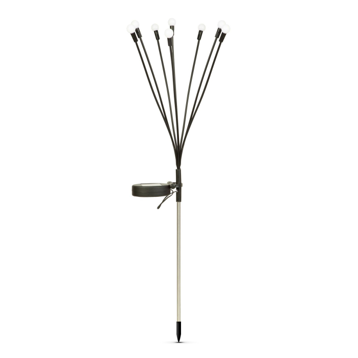 Lampă solară - licurici - 8 LED-uri alb cald - 70 cm [1]