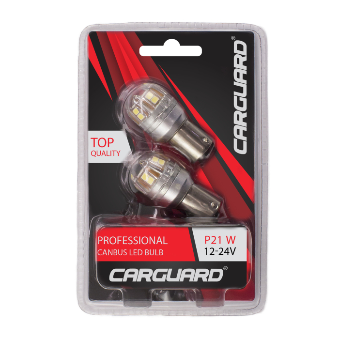 Led auto auxiliar P21W - 12-24V - CANBUS - CarGuard [4]
