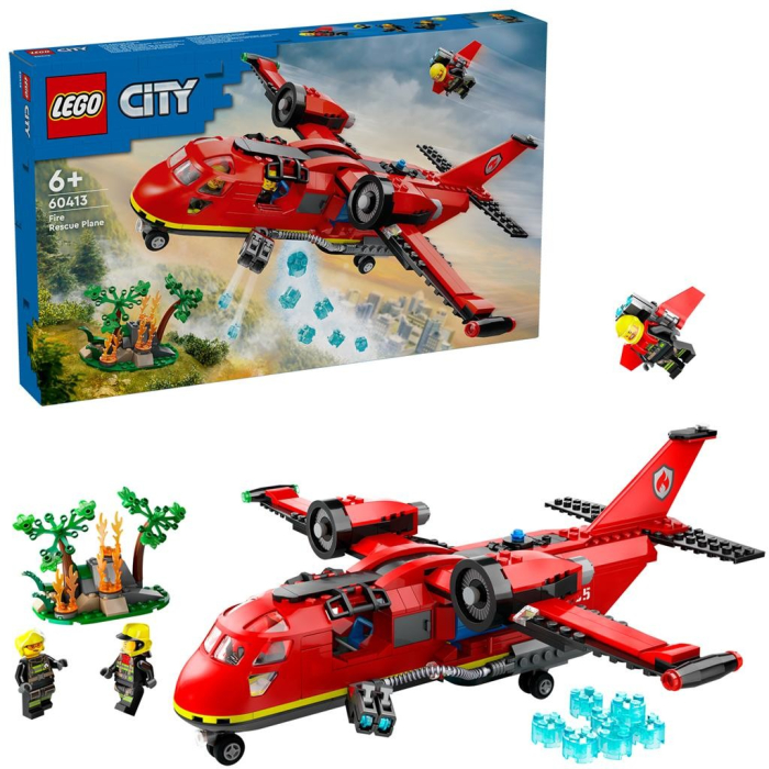LEGO CITY AVION DE POMPIERI 60413 [5]